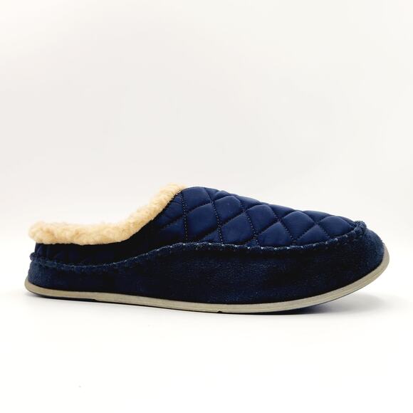 Deer Stags Men's Navy Alma Cushioned Indoor/Outdoor Clog Slippers Size 8M - Picture 1 of 8